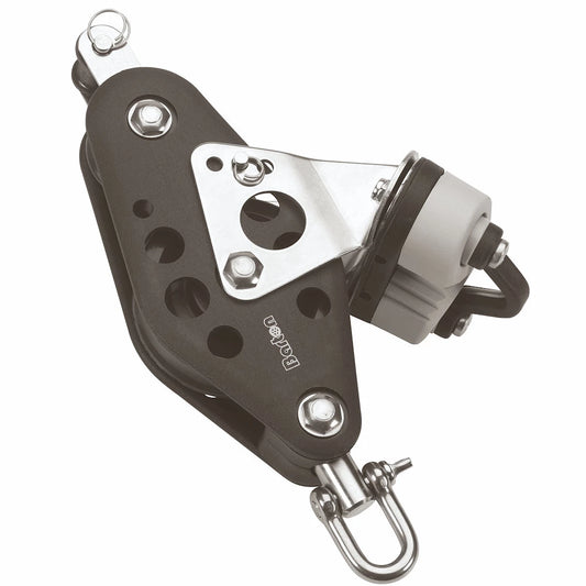 Barton Size 5 38/64mm Plain Bearing Pulley block Fiddle Swivel Becket & Cam - N05-731