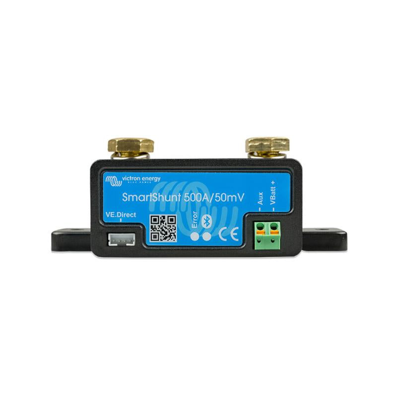 Victron Smart Shunt 1000A / 50mV - 0.5 / 2 x M10 - SHU102050200