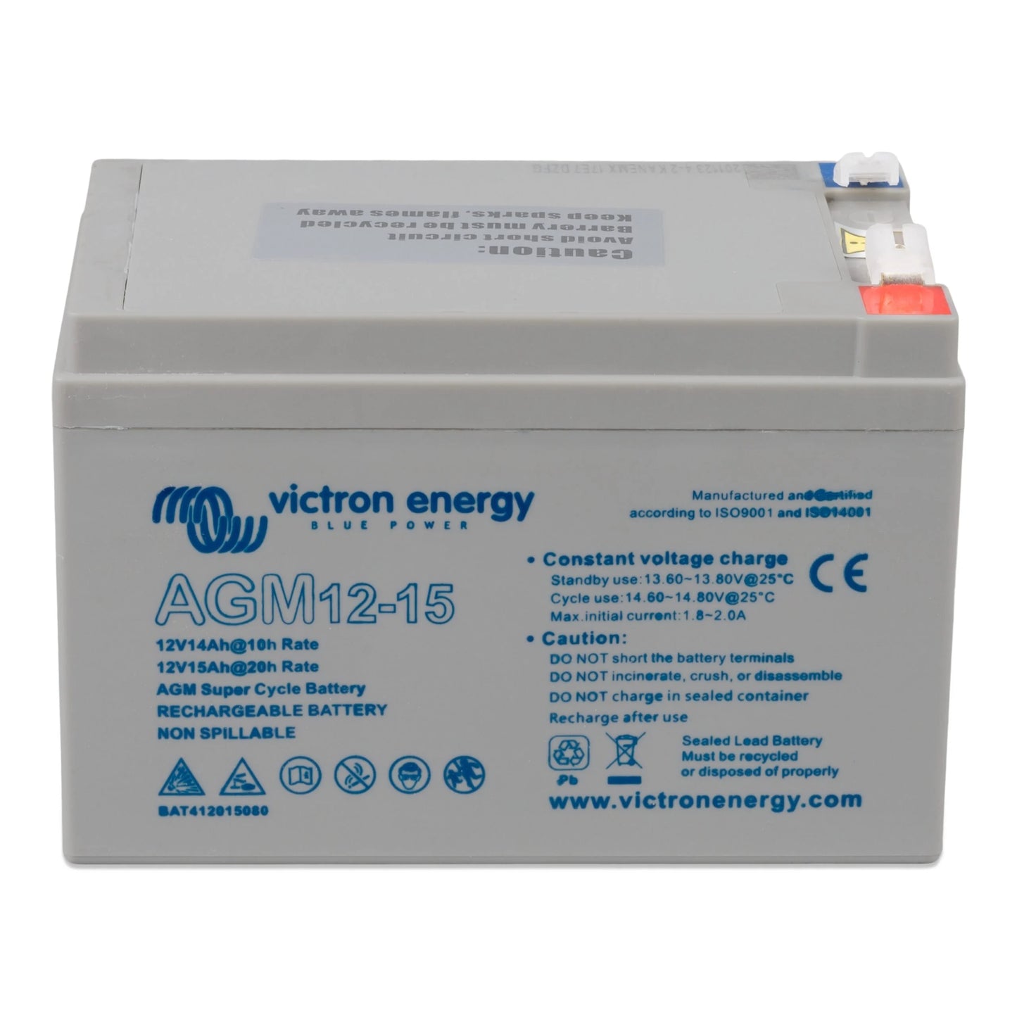 Victron AGM 12V/170Ah Super Cycle battery M8 - BAT412117081