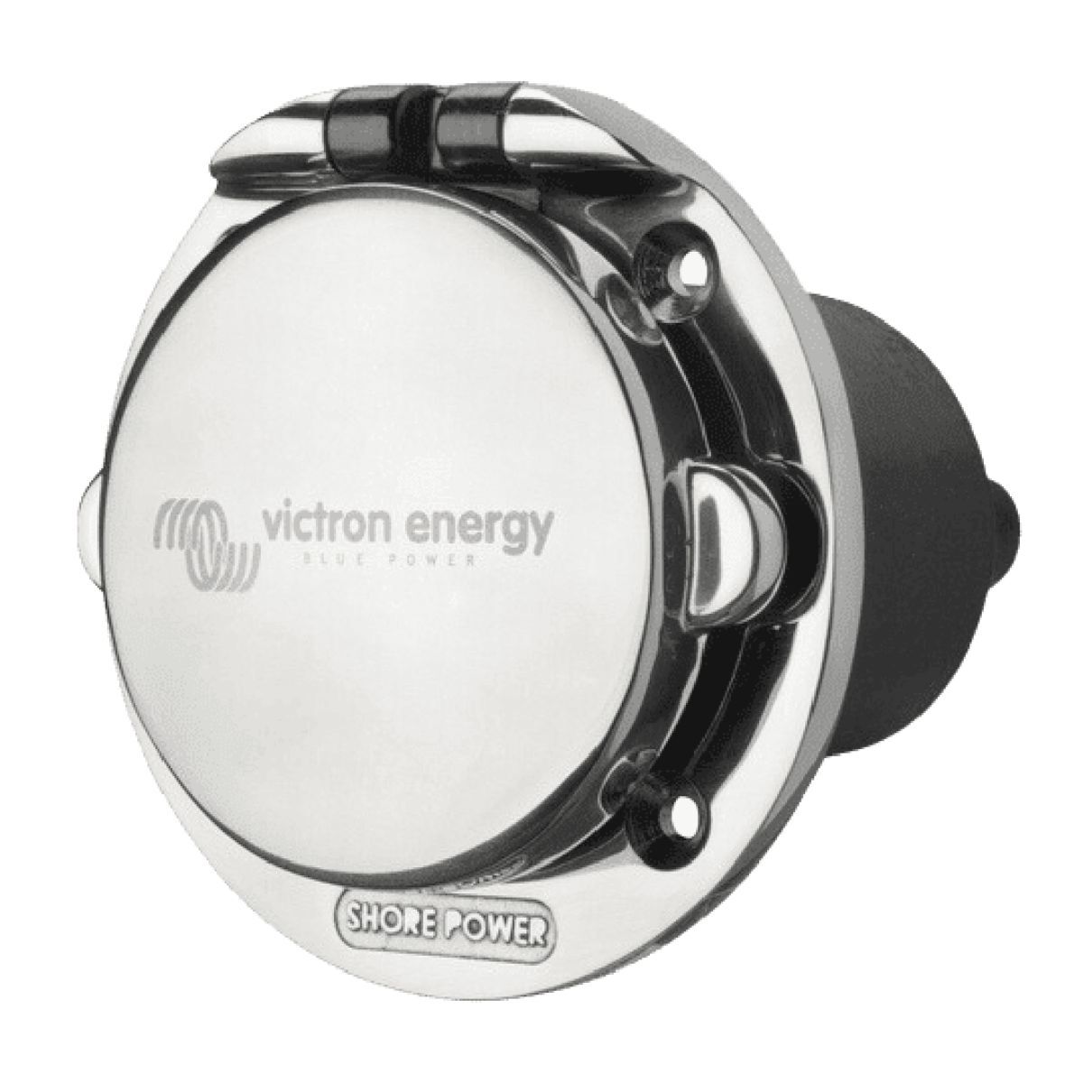 Victron Power Inlet stainless steel with cover 32A/250Vac (2p/3w) - SHP303202000
