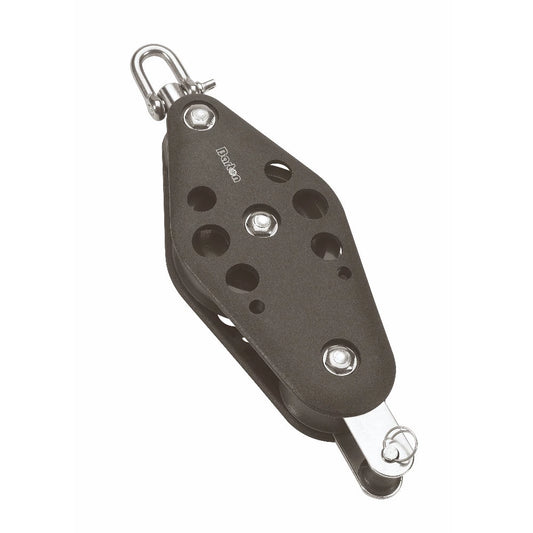 Barton Size 5 38/64mm Plain Bearing Pulley Block Fiddle Swivel & Becket - N05-431