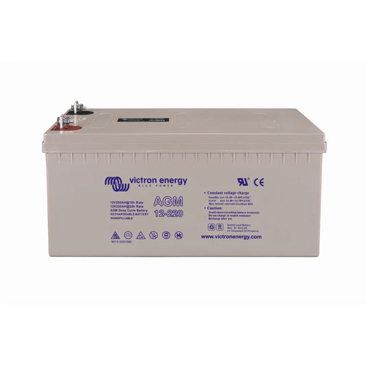 Victron AGM 12V/220Ah Deep Cycle Battery - BAT412201085