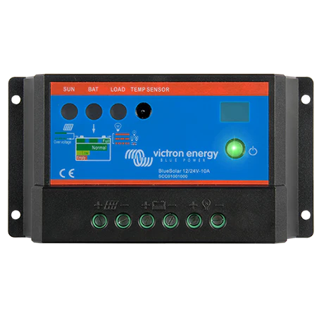 Victron Blue Solar PWM-Light Charge Controller 12/24V-10A - SCC010010000