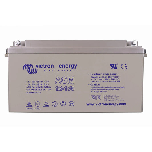 Victron AGM 12V/165Ah Telecom Battery M8 - BAT412151164