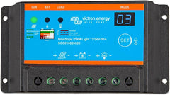 Victron Blue Solar PWM-Light Charge Controller 12/24-20A - SCC010020020