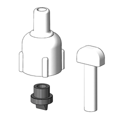 Tru Design Spare Parts Vented Loop White - 90325 - Steveston Marine and Hardware