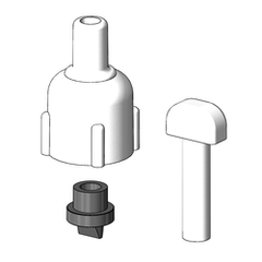 Tru Design Spare Parts Vented Loop White - 90325 - Steveston Marine and Hardware