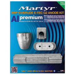 Martyr BRP Evinrude ETEC G2 Anode Kit (Magnesium)