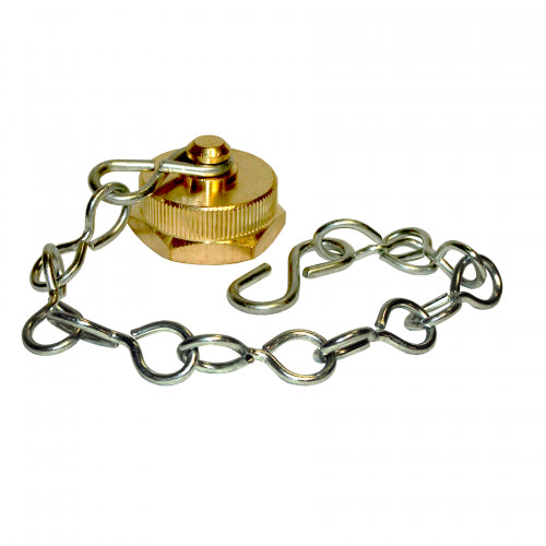 Fairview Hex-Knurl Cap Nut W/Chain
