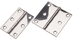 seadog hinge stainless steel butt 2"x 2"