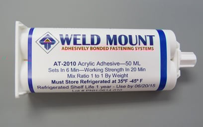 Weld Mount Adhesive 6 Min At-2010 1/Pk