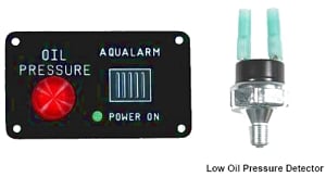 Aqualarm Low Oil Press. Monitor Blk/202