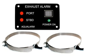 Aqualarm Exhaust Panel Twin