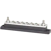 Blue Sea Systems MaxiBus 250A BusBar - Two 5/16" - 18 Studs and Twelve 10 - 24 Screws - 2105 - Steveston Marine and Hardware