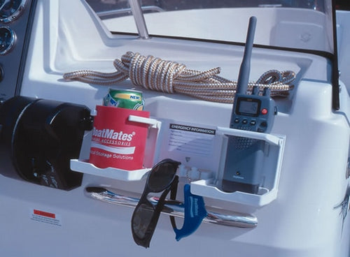 Boatmates Helm Organizer (White) - 2137-1