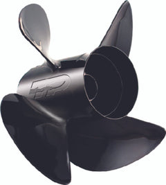 Turning Point Hustler Propeller - 4 Blade - Aluminum - 13 x 21P RH
