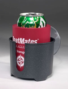 Boatmates Drink Holder W Cozy Graphite 2 Pack 2155 8 - Steveston Marine and Hardware
