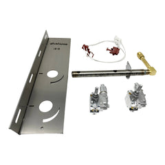 Dickinson Small & Large Burner Valve Set/Manifold/Control Panel - 2 Burner Drop - in Cooktop (23 - 095) - Steveston Marine and Hardware