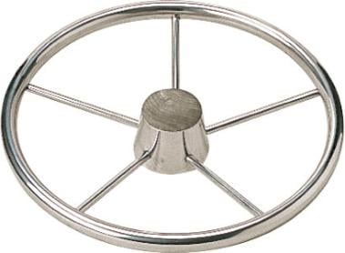 Seadog Wheel Steer Stainless Steel 11" 25D Dish Pol