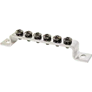 Blue Sea Systems Common 100A Mini Grounding BusBar - 6 Gang - 2306 - Steveston Marine and Hardware