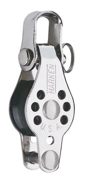 Harken Single Micro Block w-Shackle & Becket