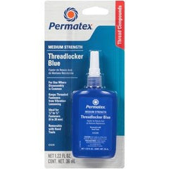 Spraynine Blue Med Strength Threadlocker - Steveston Marine and Hardware