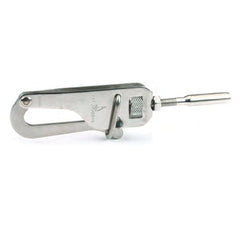 C S Johnson Marine Hardware Safe Lock Gate Hook 1 8 Hc - Steveston Marine and Hardware