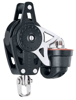 Harken 40mm Carbo Ratchet w-Cam Cleat & Becket