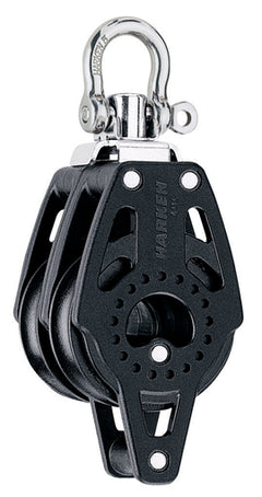 Harken 40mm Carbo Double Swivel Block w-Becket