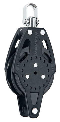 Harken 75mm Carbo Ratchamatic Block With Becket-2681