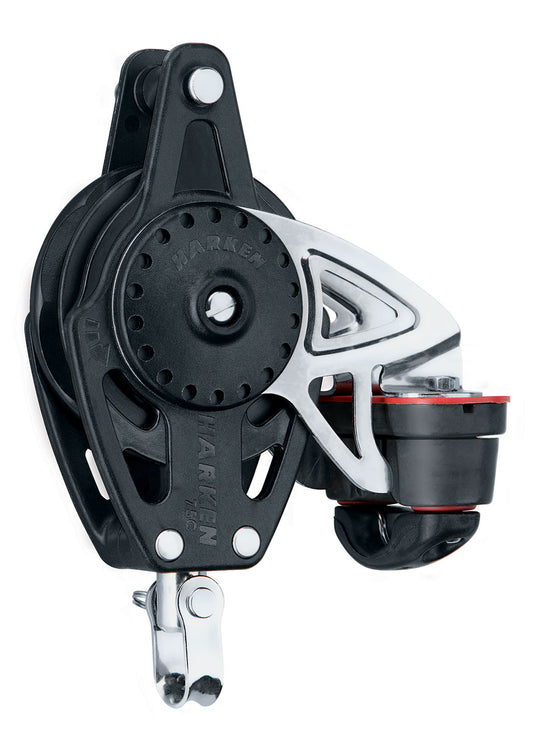 Harken 75mm Carbo Ratchamatic w-Cam & Becket