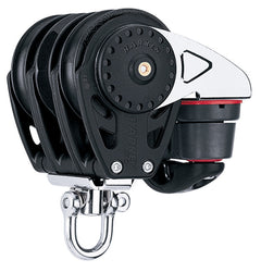 Harken 75mm Triple Carbo Ratchamatic Block w-Cam Cleat
