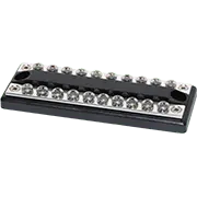 Blue Sea Systems DualBus 100A BusBar - 10 Circuit - 2702 - Steveston Marine and Hardware