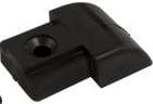 seadog stop end cap track .85 black (pr)