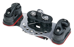 Harken HL Smallboat CB Car With Fixed Sheaves And Cams