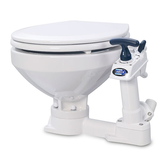 ITT Jabsco Manual Twist N' Lock Toilet - Regular Bowl - 29120-5000