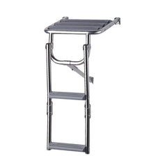 Lalizas Platform Ladder, Inox 316, 2 Plastic Steps, L600 x W325mm