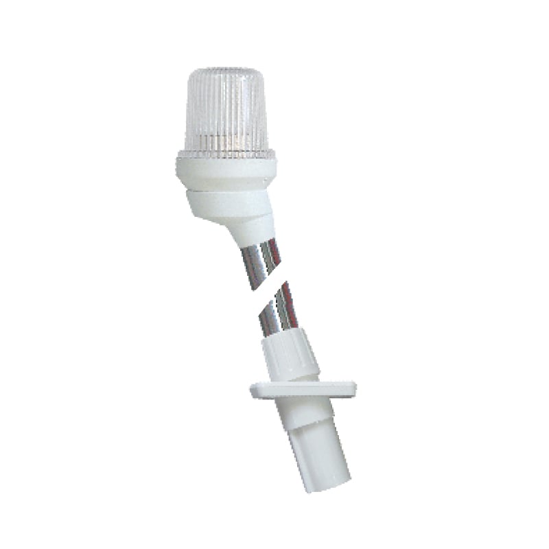 Lalizas Pole Light, Telescopic 54cm w/ White Housing