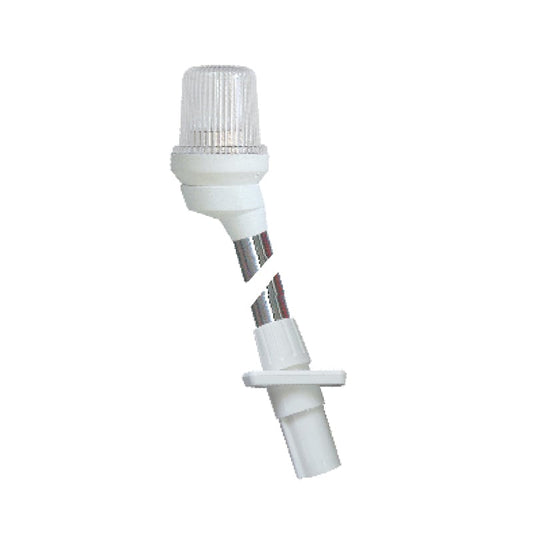 Lalizas Pole Light, Telescopic 54cm w/ White Housing