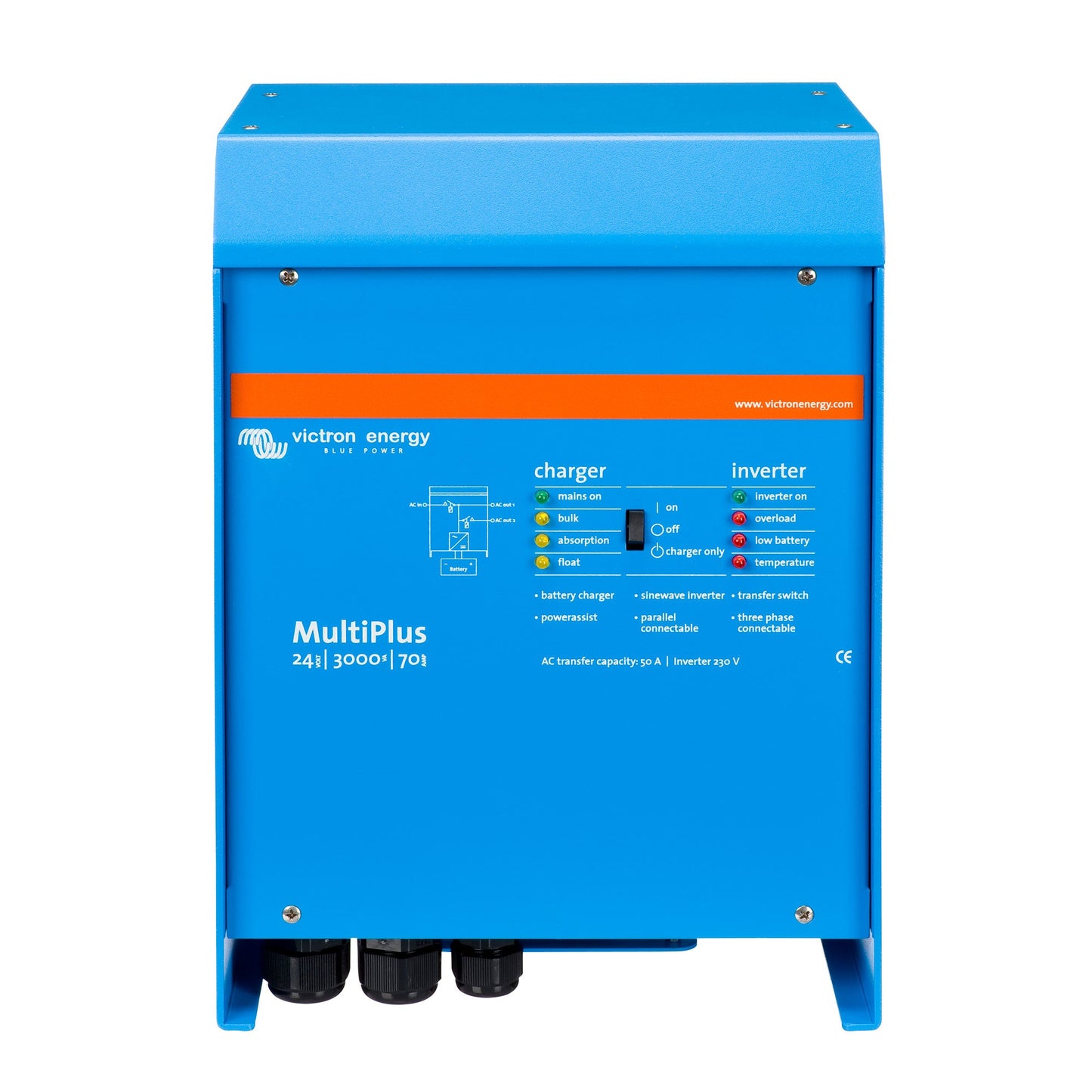 Victron MultiPlus 12/3000/120-50 120V VE.Bus - PMP123021102