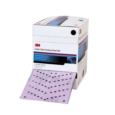 3M Marine P220 Hookit Purp.Cln Sht.Roll