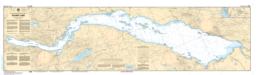 Chart 3080 - Stuart Lake