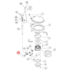 sealand pedal cover kit-bone (310118)