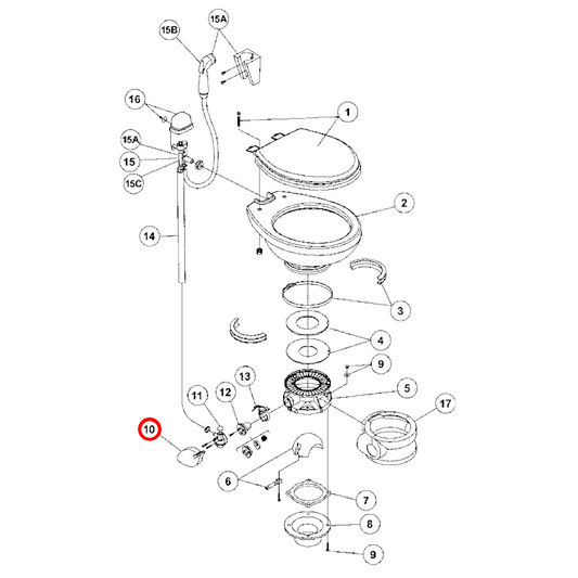 Sealand Pedal Cover Kit-Bone (310118)