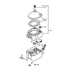 sealand seat and cover kit-series-970 (311529)