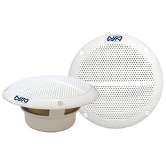 Lalizas Two-way Speakers, 100W, 6 1/2'', White, Set
