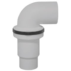 Lalizas Non-Return Valve with 1 1/2'' Outlet 90Â° Angle