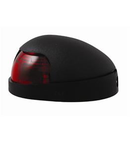Attwood Black Quasar Sidelight Red Lens