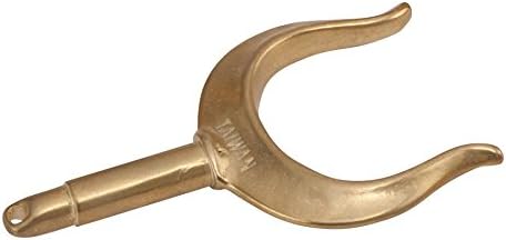 Seadog Oarlock Open 2" Ribbed Brass