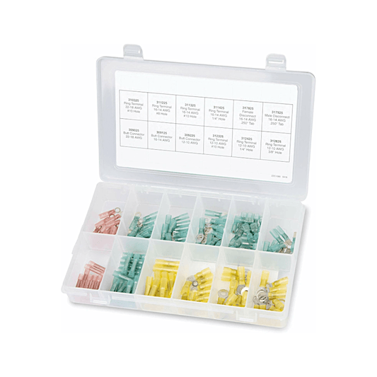 Ancor 160 - Piece Heat Shrink Connectors and Terminals Kit (320101) - Steveston Marine and Hardware